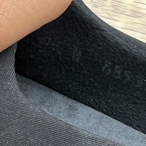 SAS Bliss Womens Shoes Size 7.5 Wide Comfort Black Wedge Slip On Made In USA - Picture 10 of 10